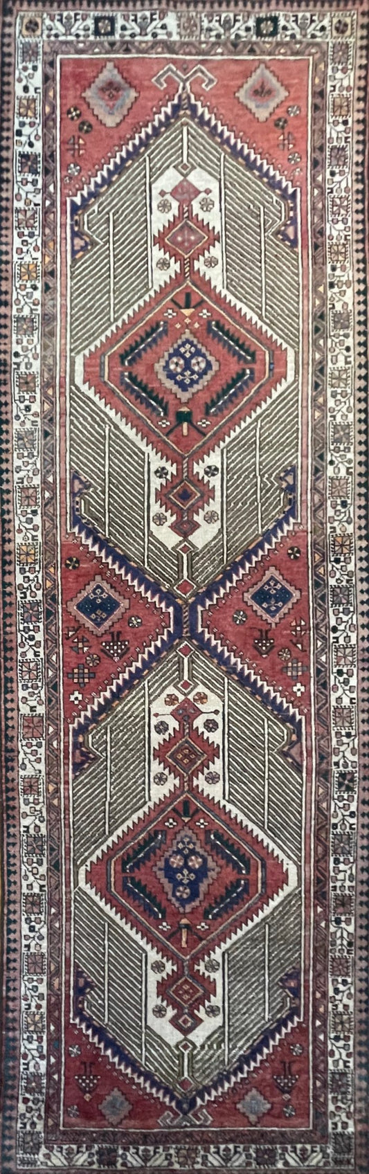 Handmade Persian Sarab | 340×108 cm