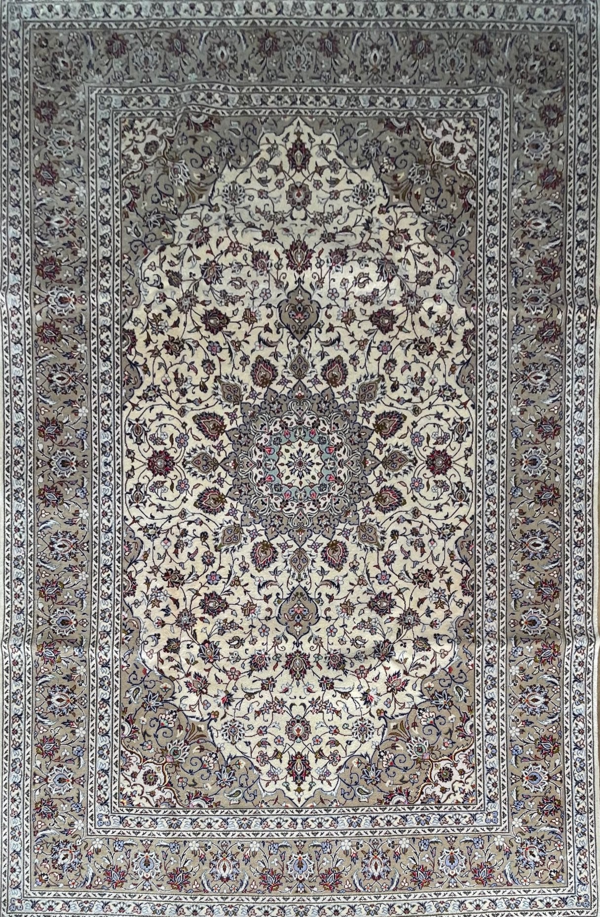 Handmade Persian Kashan | 350×250 cm