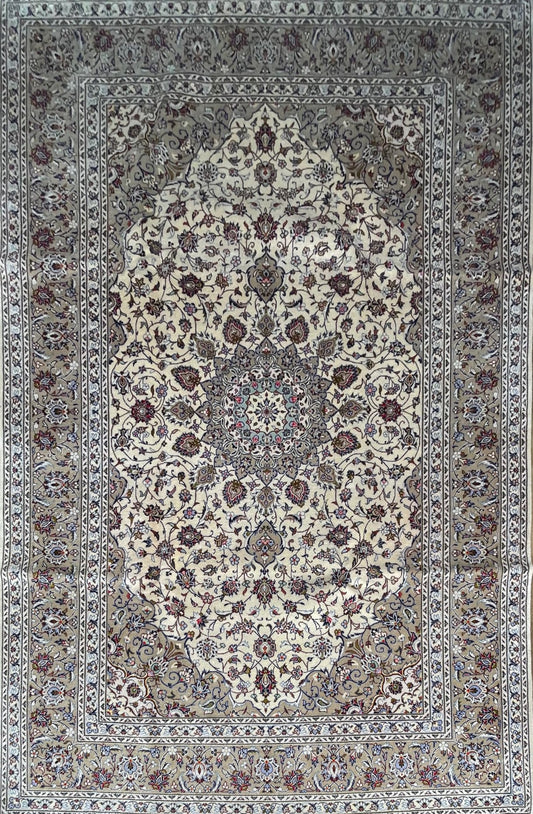 Handmade Persian Kashan | 350×250 cm
