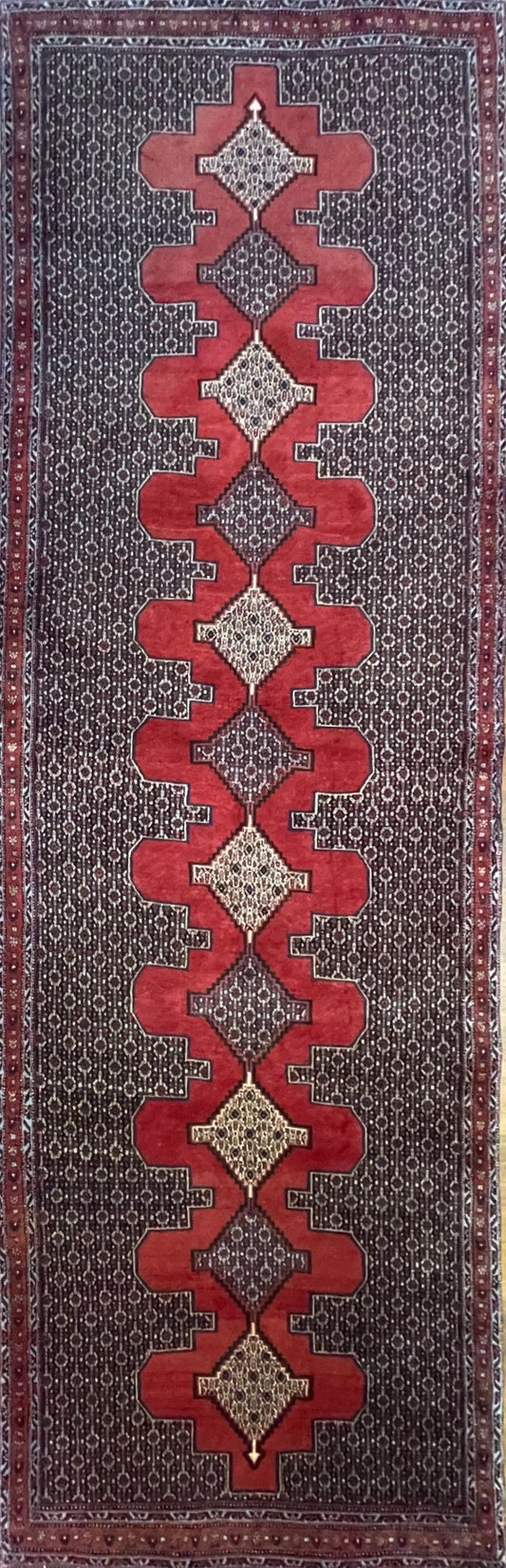 Handmade Persian Sanandaj | 315×100 cm