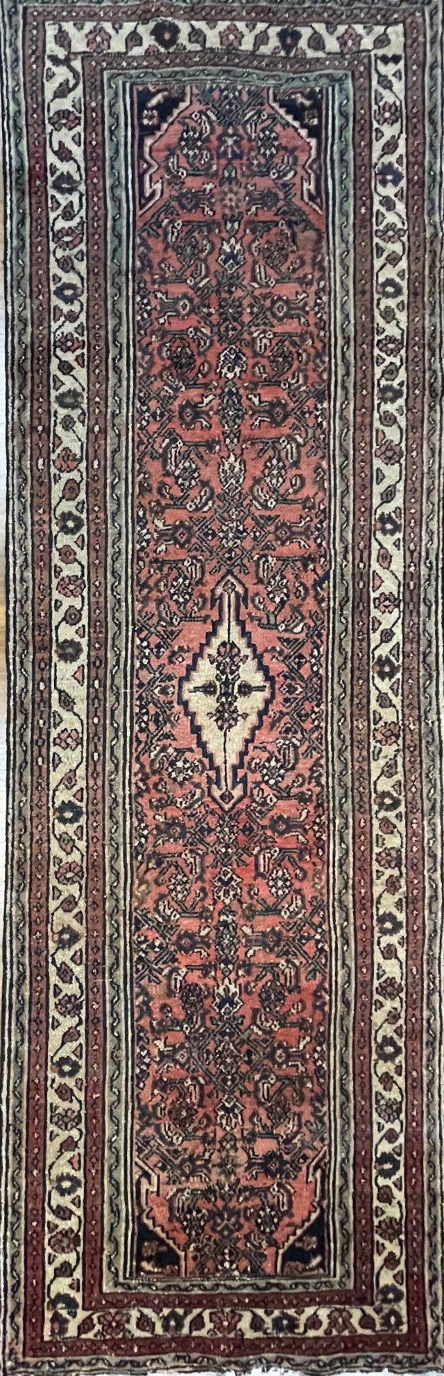 Handmade Persian Hamedan | 295×92 cm