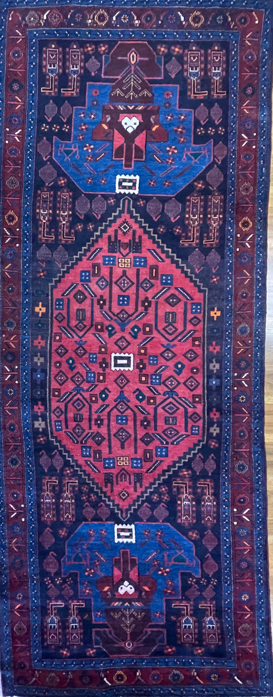 Handmade Persian Hamedan | 335×120 cm