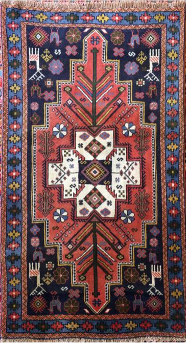 Handmade Persian Balouchi | 200×120 cm
