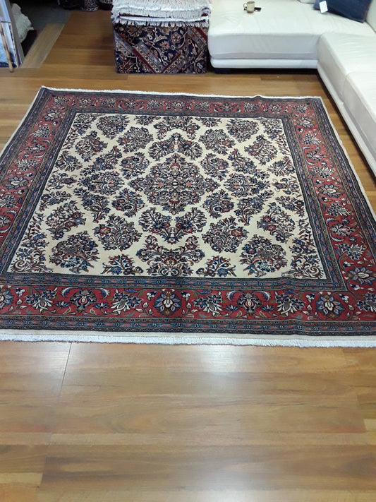 Handmade Persian Sarough | 265×265 cm