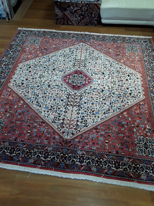 Handmade Persian Abadeh | 250×250 cm