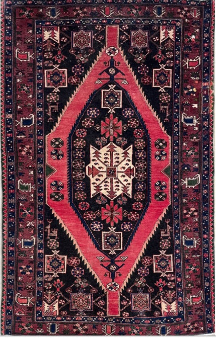 Handmade Persian Shahsavar | 200×145 cm