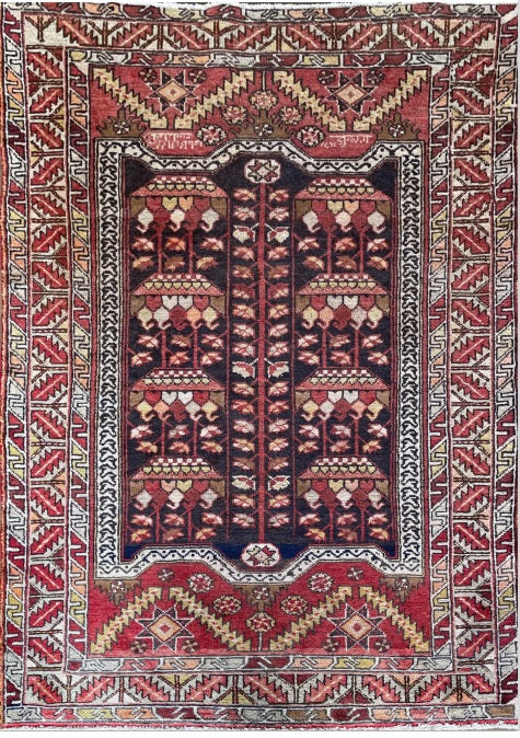 Handmade Persian Hamedan | 190×130 cm