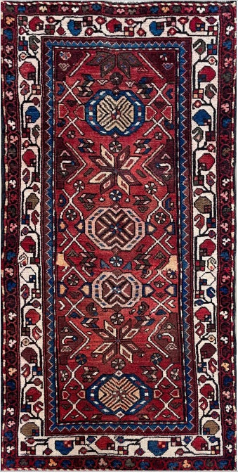 Handmade Persian Hamedan | 178×92 cm