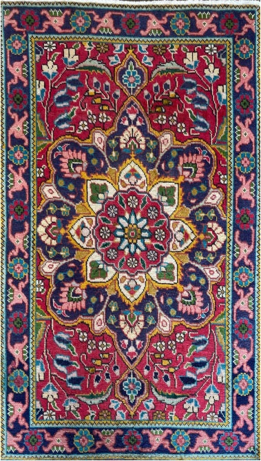 Handmade Persian Tabriz | 152×98 cm