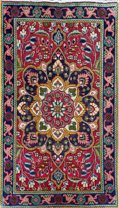Handmade Persian Tabriz | 152×98 cm