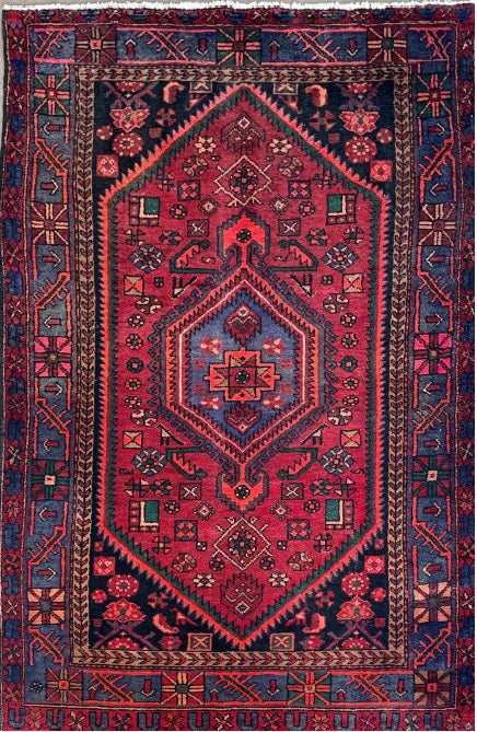 Handmade Persian Hamedan | 200×130 cm