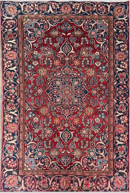 Handmade Persian Tabriz | 190×120 cm