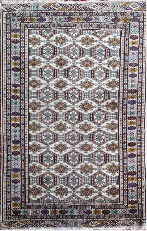 Handmade Persian Turkaman | 200×150 cm